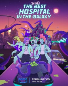 El segundo mejor hospital de la galaxia. Prime Video.